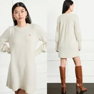 Hill House Cream Mini Dress